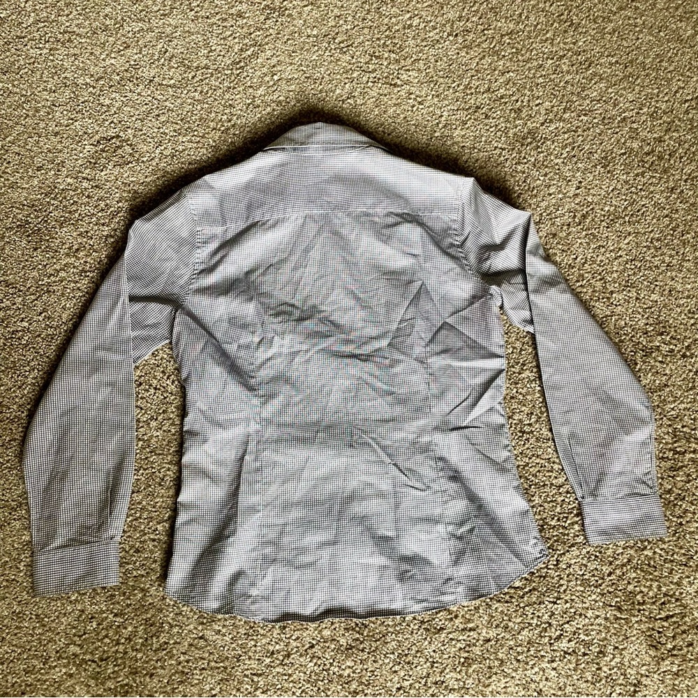 Robert Talbott Gray Button Down Shirt - image 2